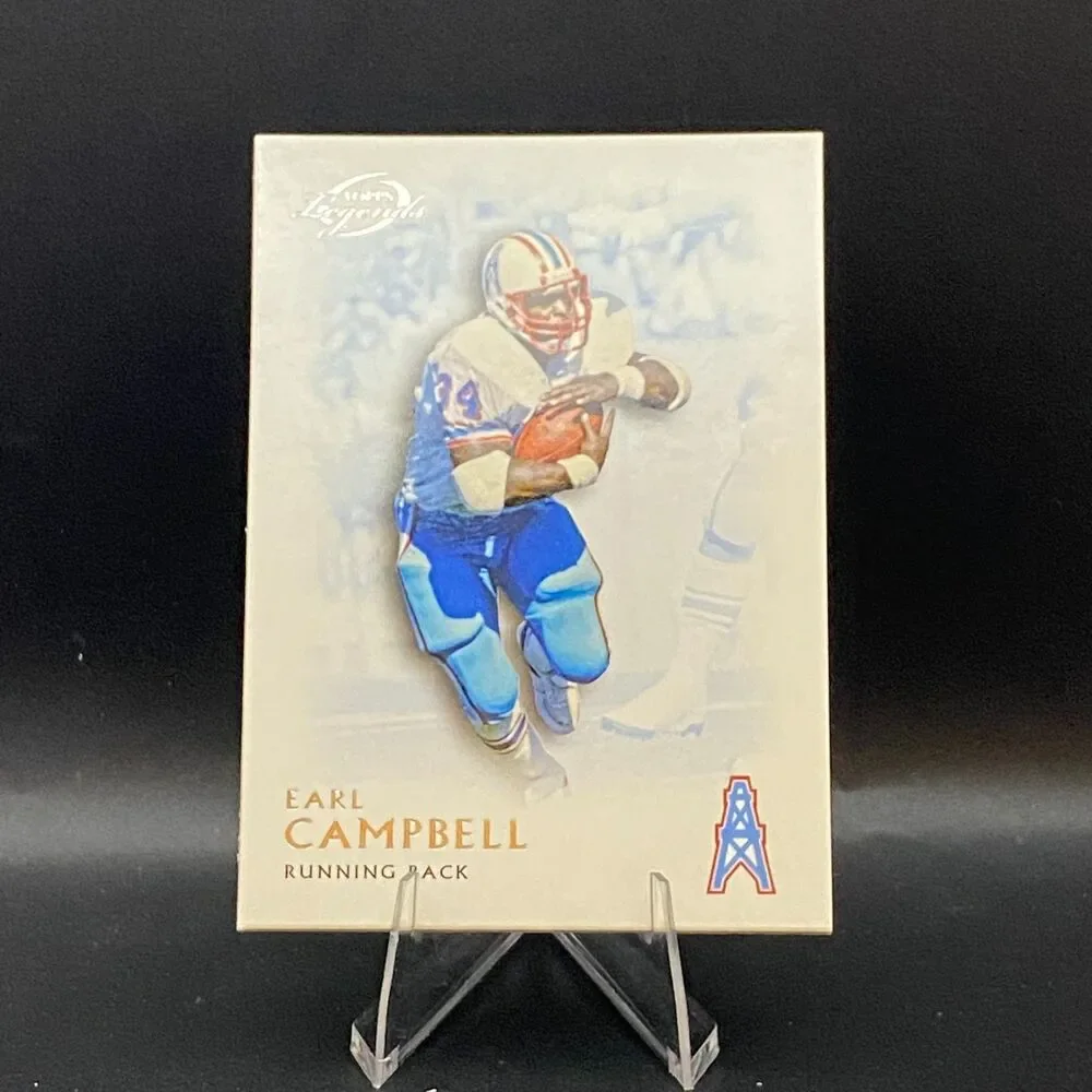2011 Topps Gridiron Legends - Earl Campbell #130 Blue Parallel